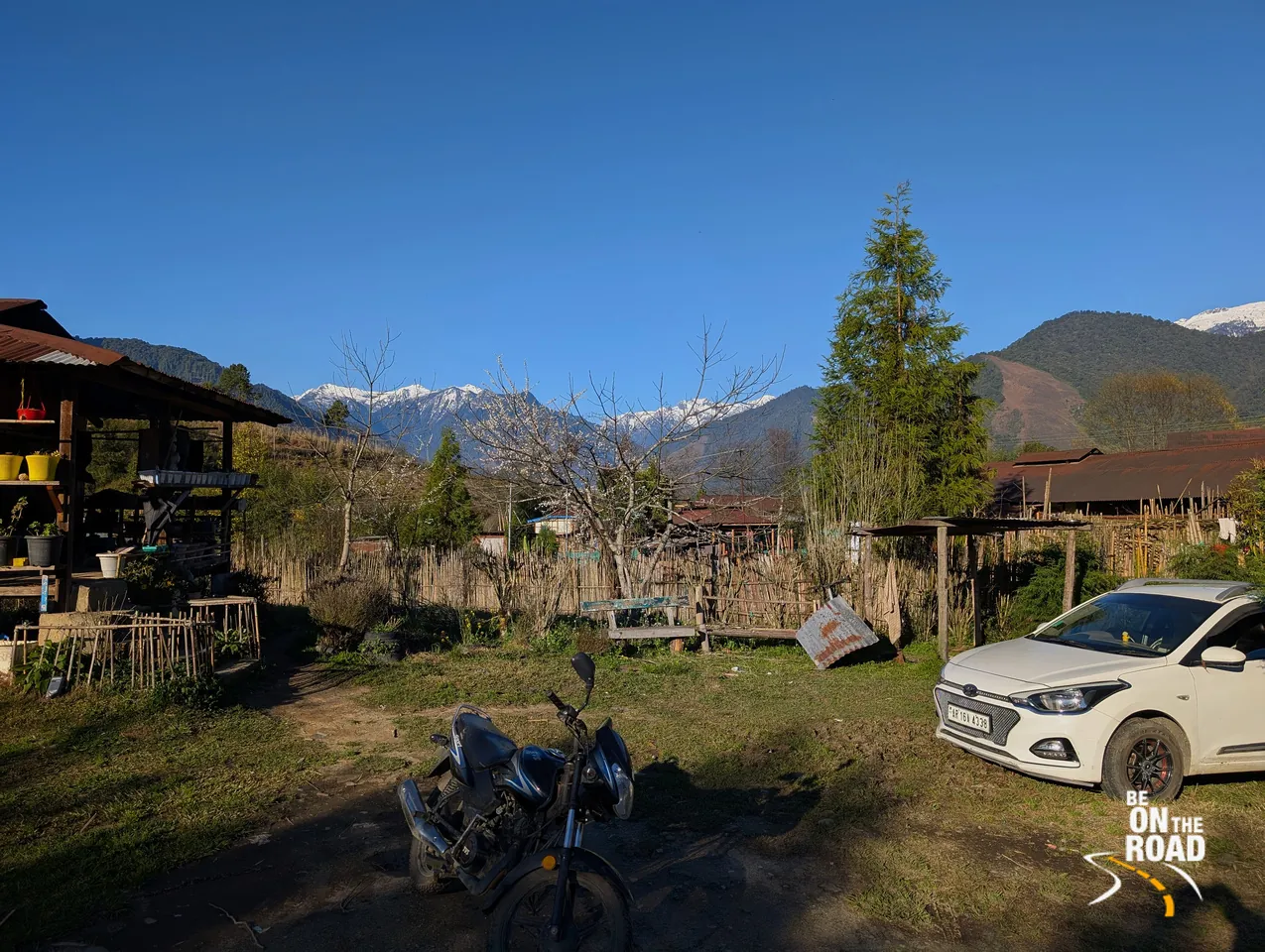 Mili Homestay at Anini surrounded by mountains